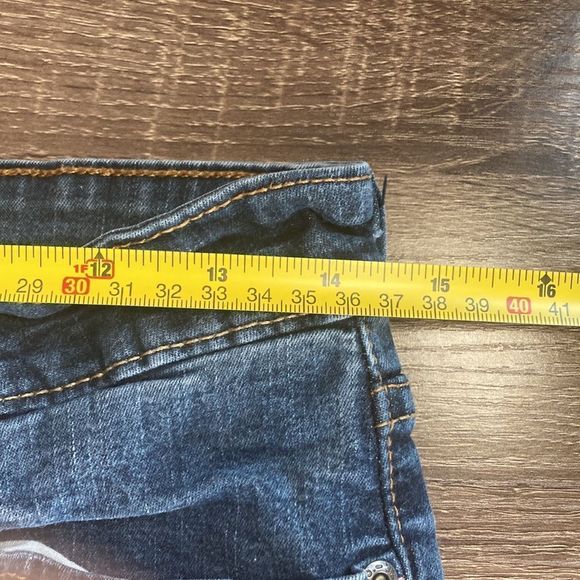 Womens 10x30 Signature Levi’s At Waist Bootcut Dark Wash Jeans - Picture 5 of 11